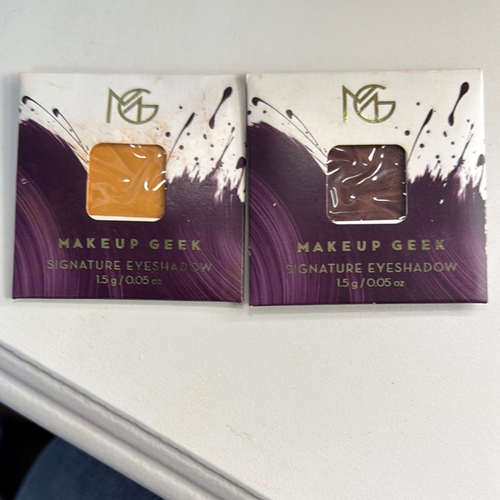 *FINAL PRICE* Makeup Geek Signature Eyeshadow - Orange and Brown